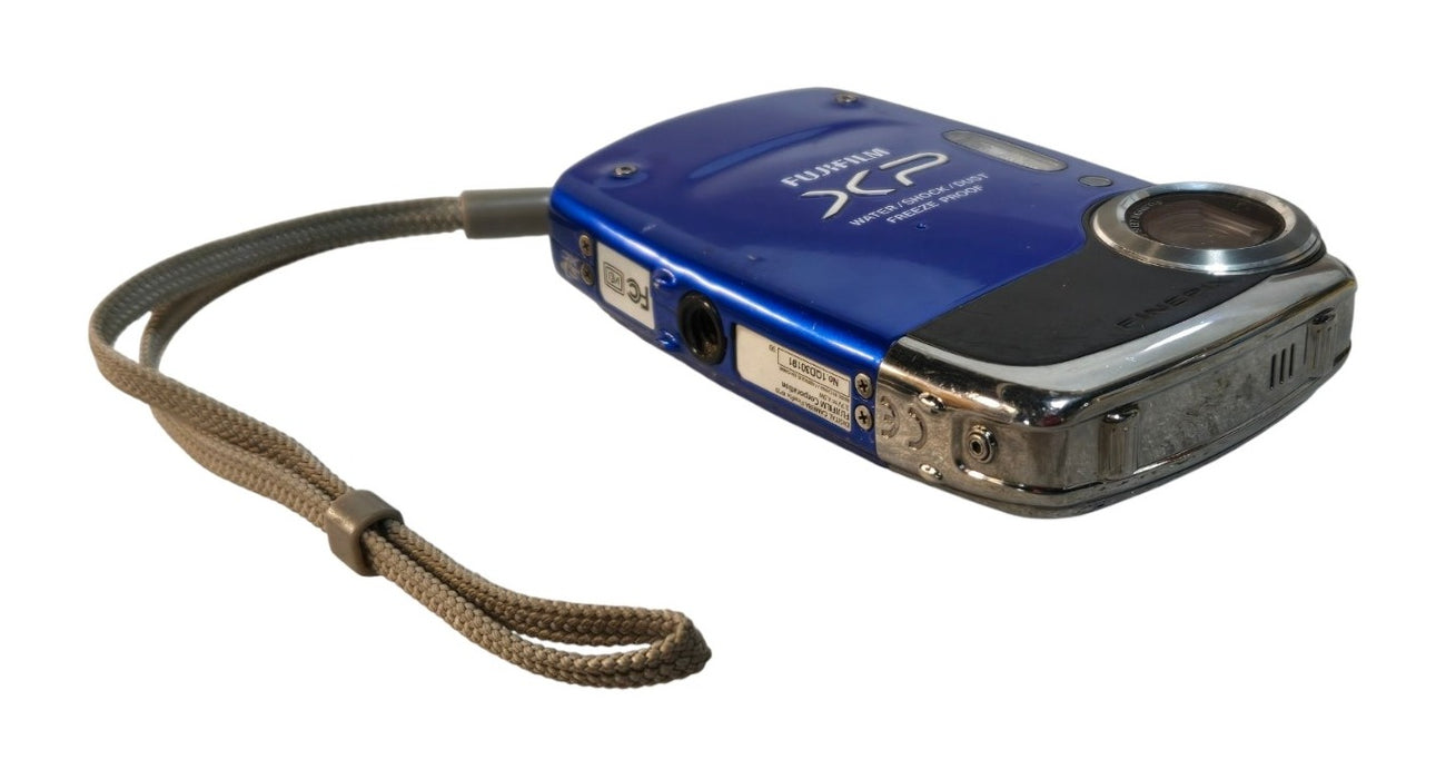 Fujifilm FinePix XP20 - Blue Waterproof Shockproof Digital Camera 5x Zoom