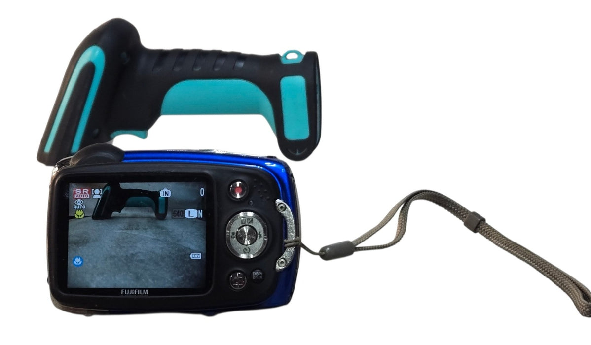 Fujifilm FinePix XP20 - Blue Waterproof Shockproof Digital Camera 5x Zoom