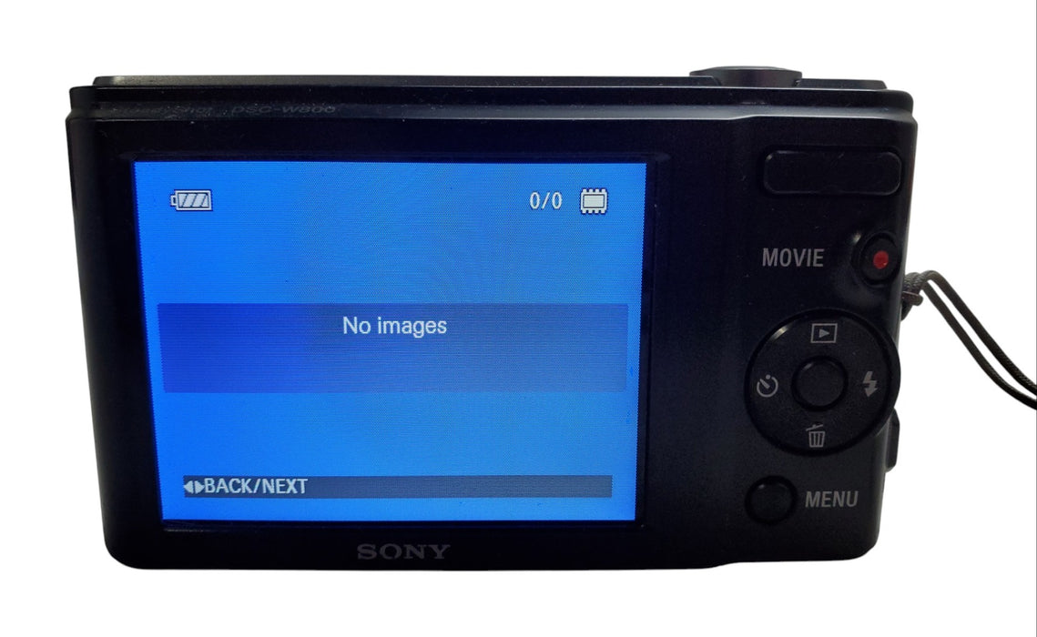 Sony Cyber-shot DSC-W800 20.1MP Digital Camera + Battery