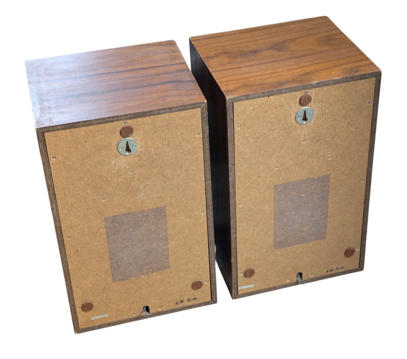 Sony Vintage Bookshelf Speakers - Pair Wood Grain Made in Japan