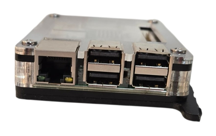 Lot of 2 Raspberry Pi 3 Model B+ Single Board Computers in Acrylic Cases| No SD