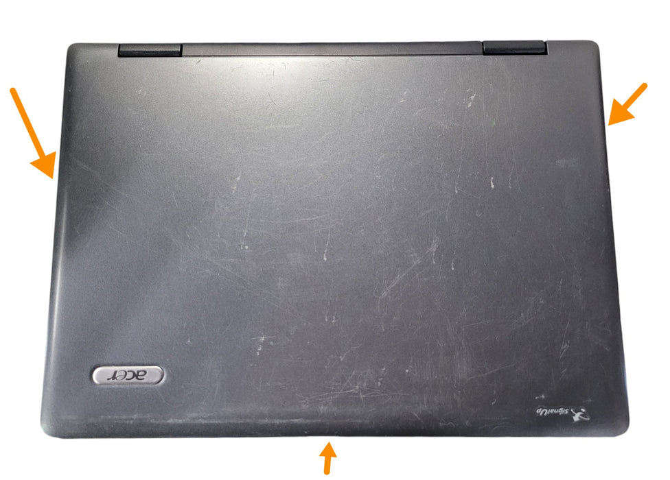 Acer TravelMate 7730 - Core 2 Duo T6670 2.20GHz 2GB RAM No HDD 17.1" + PWR