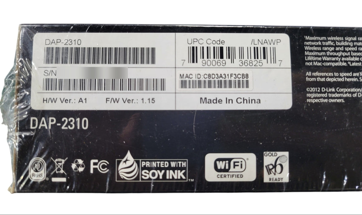 D-Link AirPremier DAP-2310 - N 2.4GHz High Power Wireless Access Point PoE