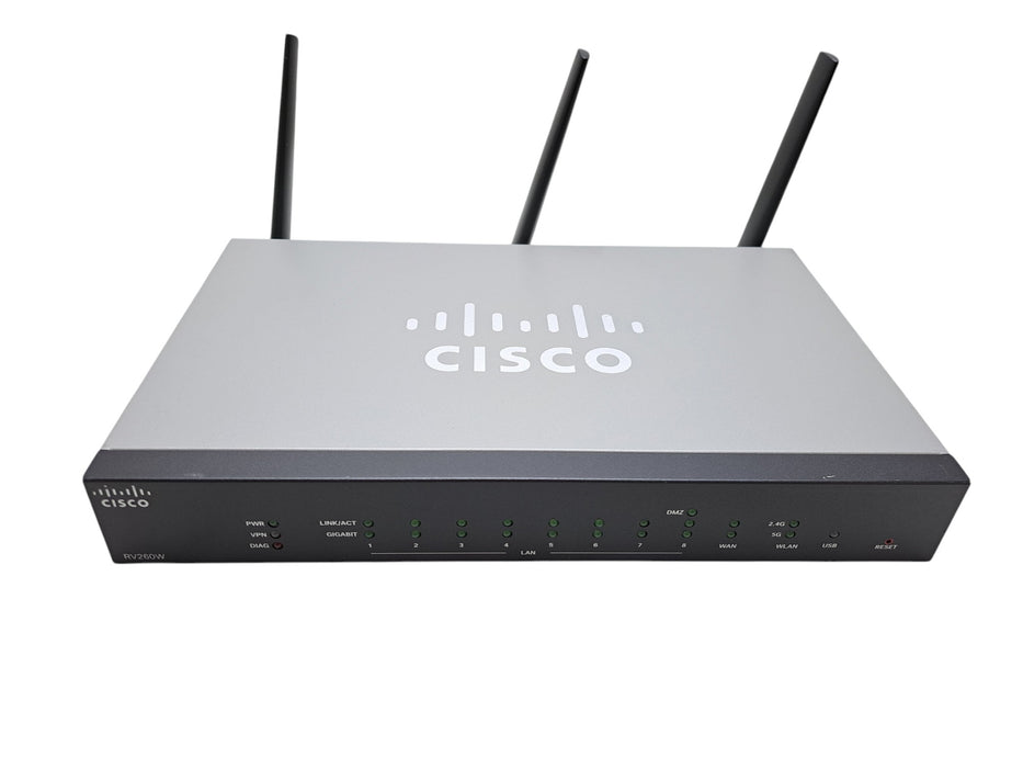 Cisco RV260W - 8-Port Gigabit LAN Wireless-AC SFP VPN Router