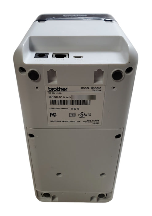 Brother TD-2020 - Direct Thermal Label Printer