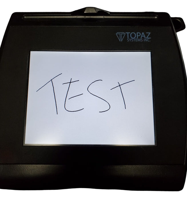 Topaz SigGem Color T-LBK57GB-BB247-R Electronic Signature Capture Pad