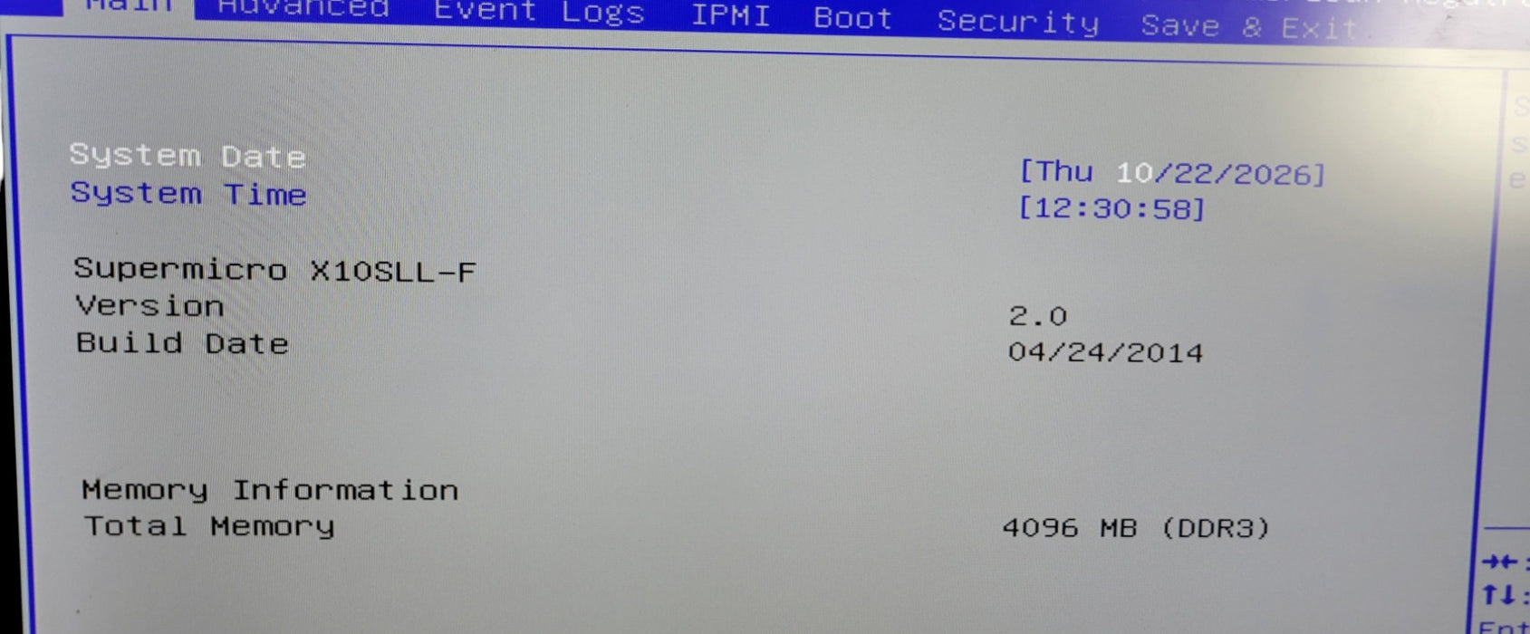 Supermicro CSE-825 8x LFF - Core i3-4130 4GB DDR3 LSI 9271-8i 600W PSU