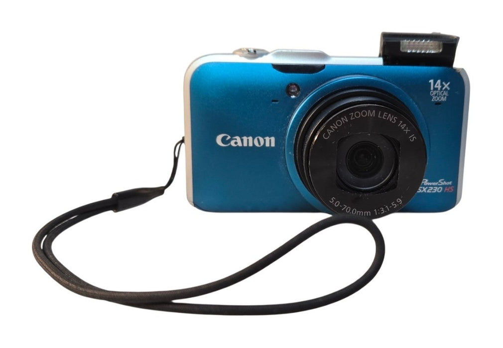 Made in Japan Canon PowerShot SX230 HS 12.1MP 14x Optical Zoom Digital Camera