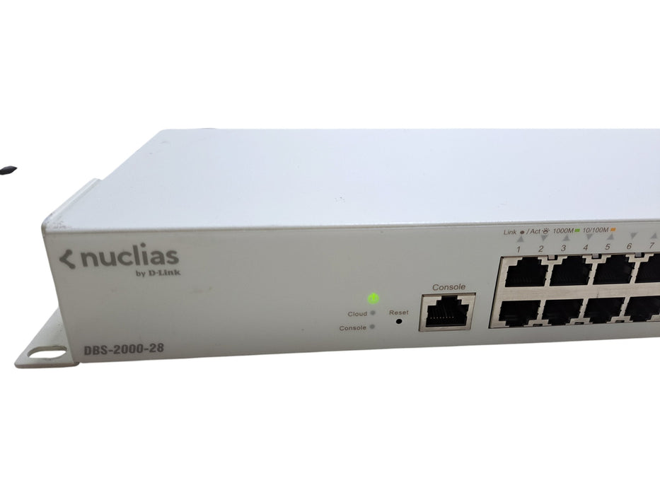 D-Link DBS-2000-28 28-Port Gigabit Ethernet Cloud-Managed Network Switch