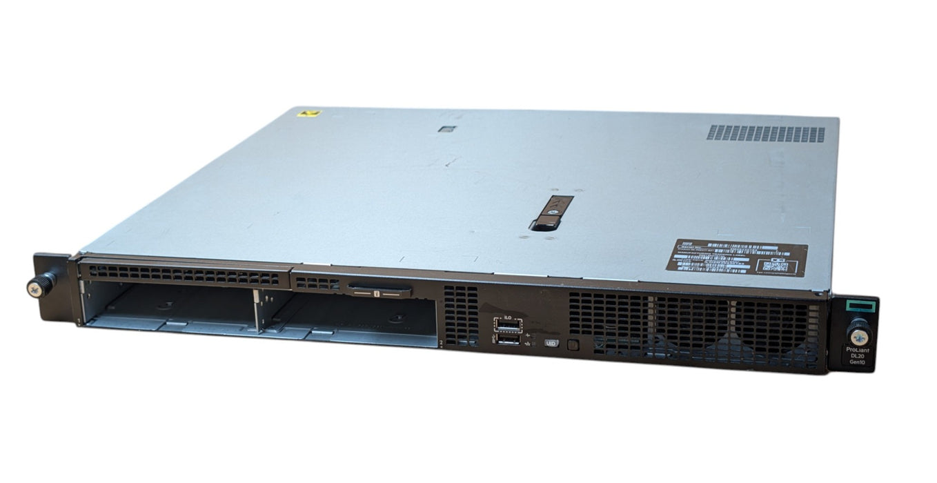 HPE ProLiant DL20 Gen10 2x LFF - Xeon E-2124 3.30GHz No RAM No HDD No PSU (READ)