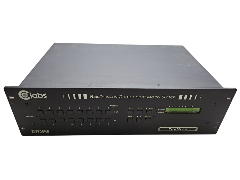 Celabs SW808HD HighDefinition Component Matrix Switch 8x8 Pro-Grade *READ*