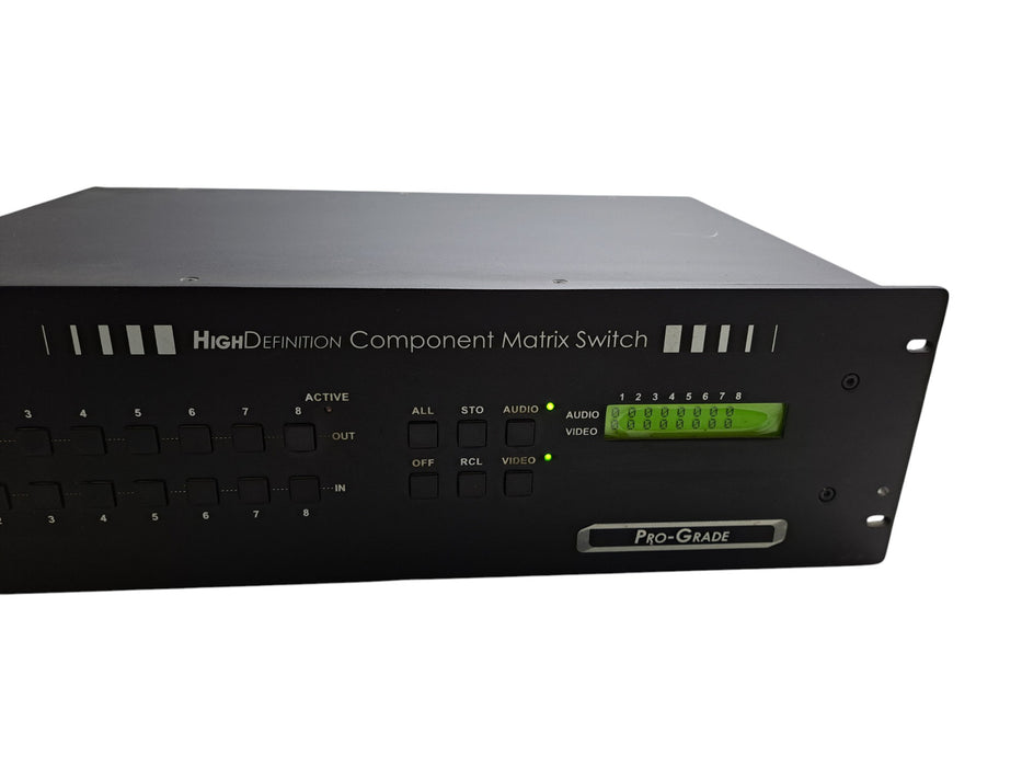 Celabs SW808HD HighDefinition Component Matrix Switch 8x8 Pro-Grade *READ*