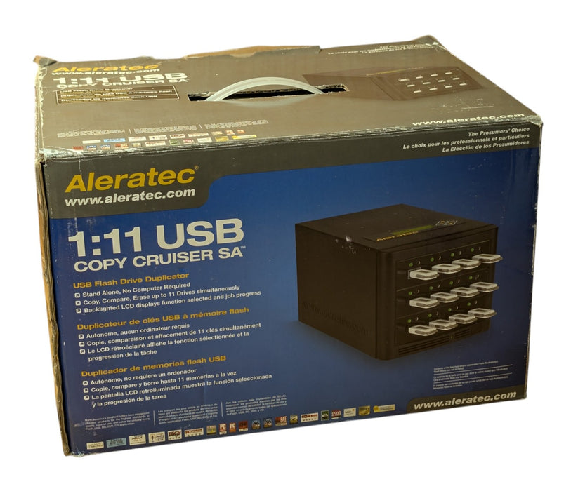 Aleratec 1:11 USB Copy Cruiser SA - Stand Alone USB Flash Drive Duplicator
