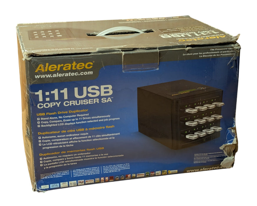 Aleratec 1:11 USB Copy Cruiser SA - Stand Alone USB Flash Drive Duplicator