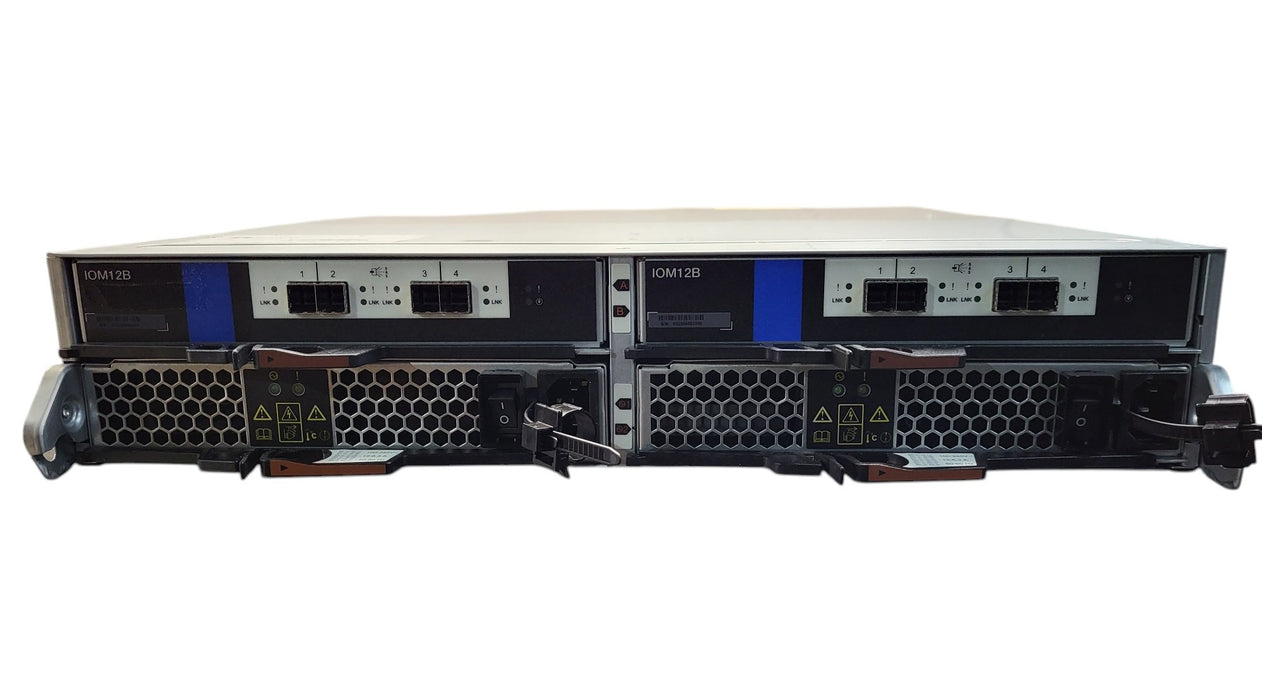 NetApp NAJ-1502 DS212C 12x LFF Storage Expansion Shelf 2x IOM12B 2x PSU