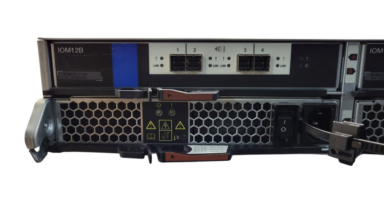 NetApp NAJ-1502 DS212C 12x LFF Storage Expansion Shelf 2x IOM12B 2x PSU
