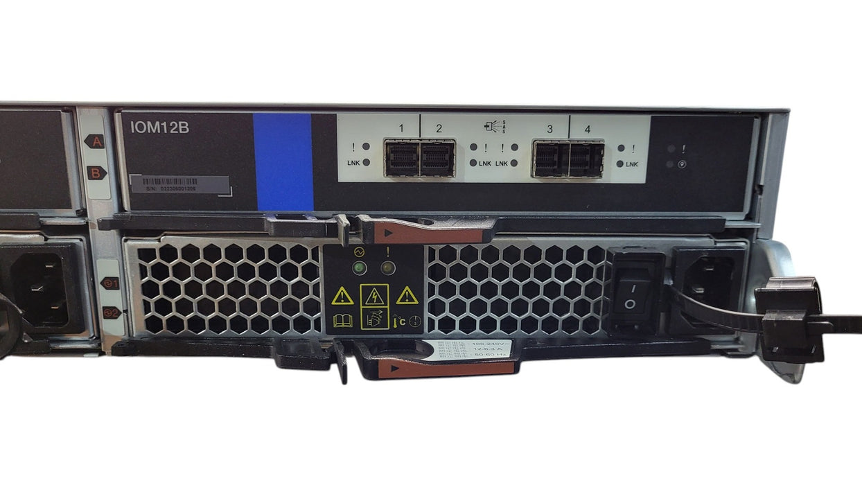 NetApp NAJ-1502 DS212C 12x LFF Storage Expansion Shelf 2x IOM12B 2x PSU