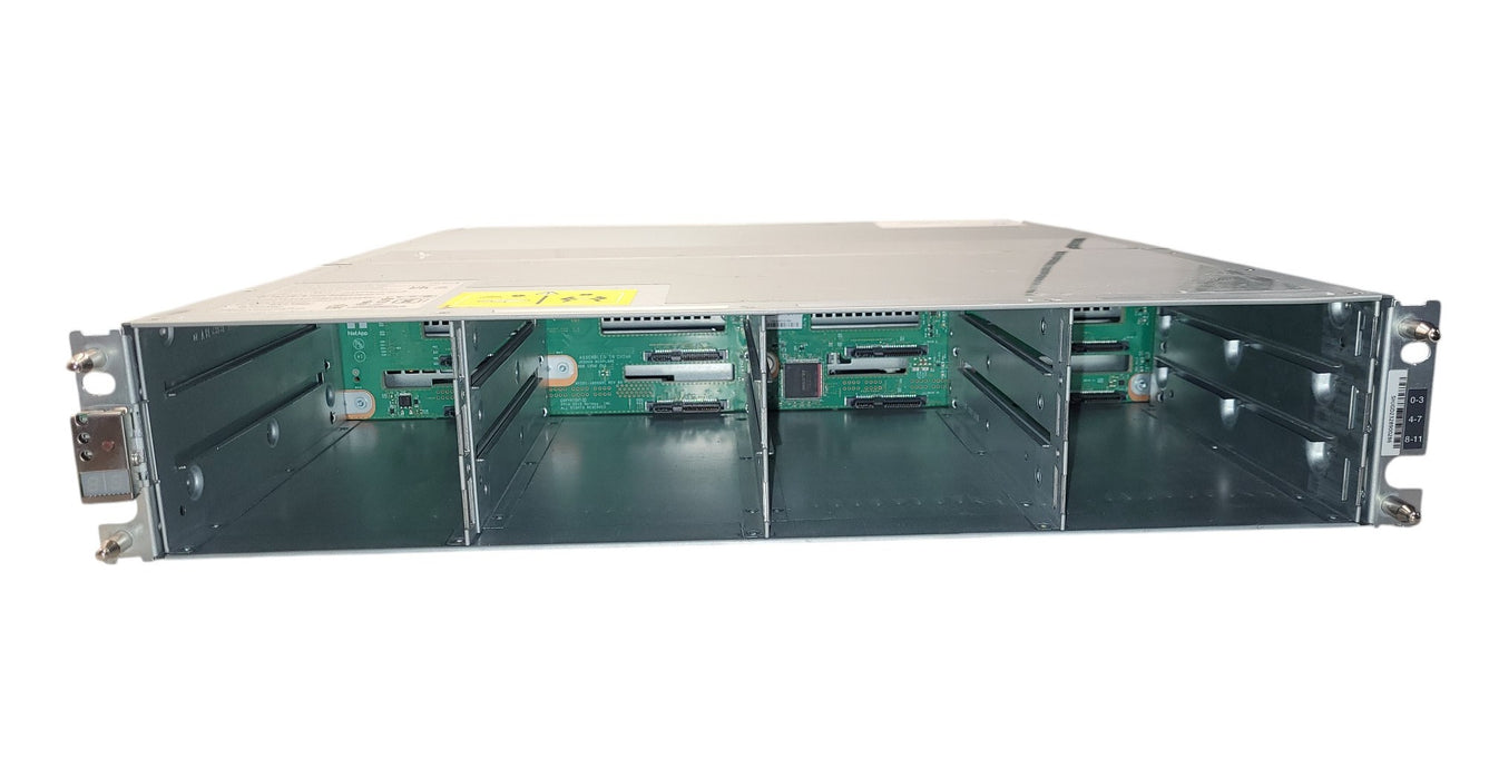 NetApp NAJ-1502 DS212C 12x LFF Storage Expansion Shelf 2x IOM12B 2x PSU