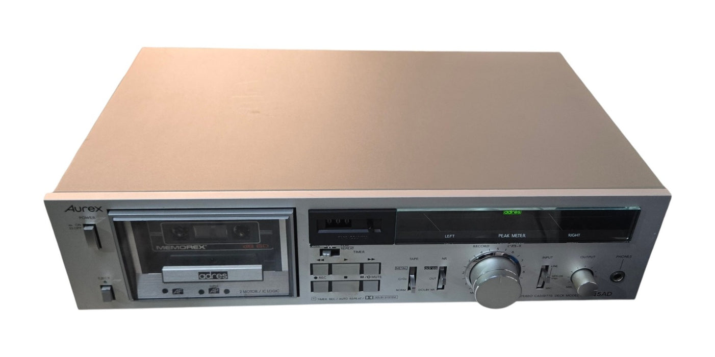 Toshiba Aurex PC-X45AD - Stereo Cassette Tape Deck adres Dolby NR