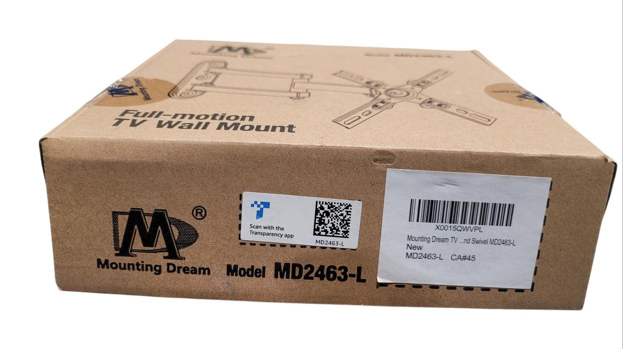 Mounting Dream MD2463-L Full-Motion TV Wall Mount 17-39 Inch