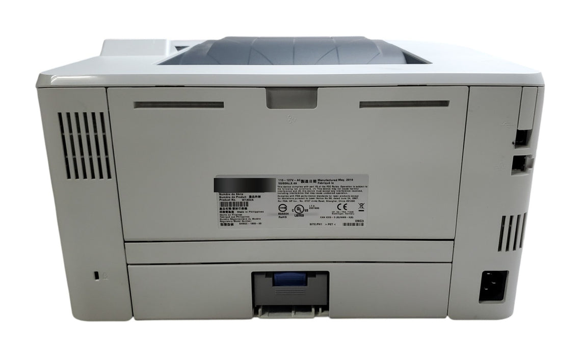 HP LaserJet Pro M404n Monochrome Laser Printer W1A52A w/ toner