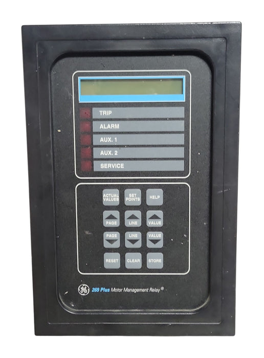 GE Multilin 269 Plus 269PLUS-100P-120 Motor Management Relay (READ)
