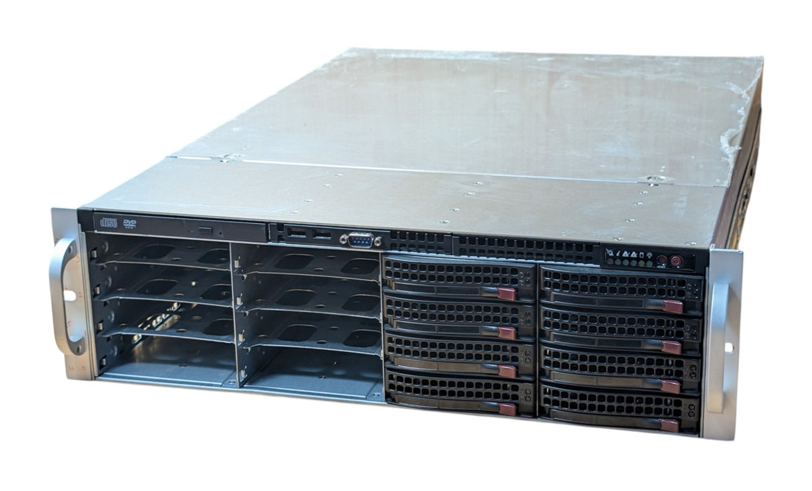 Supermicro CSE-836 16-Bay 3U Server SUPER X9DRL-3F 2x Xeon E5-2690 64GB RAM