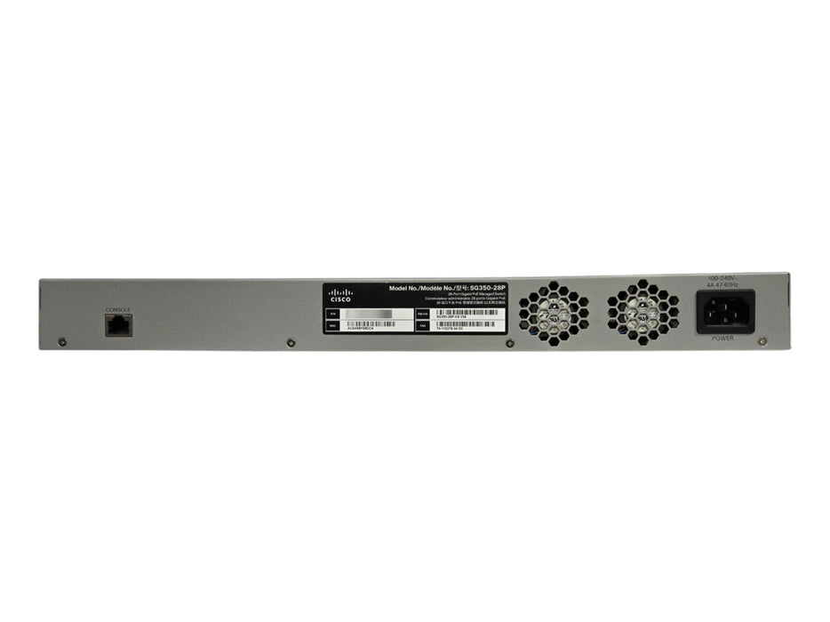 Cisco SG350-28P - 28-Port Gigabit PoE Managed Switch