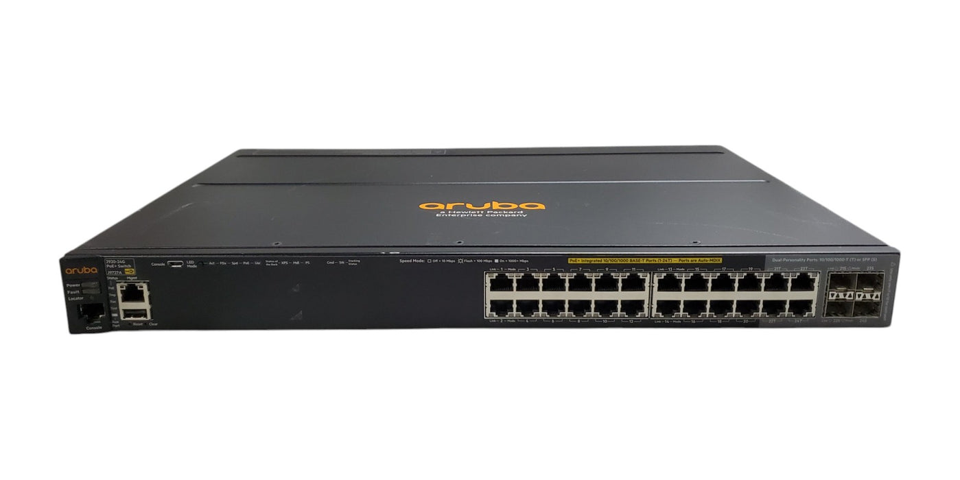 Aruba 2920-24G-PoE+ J9727A - 24-Port Gigabit Managed Switch