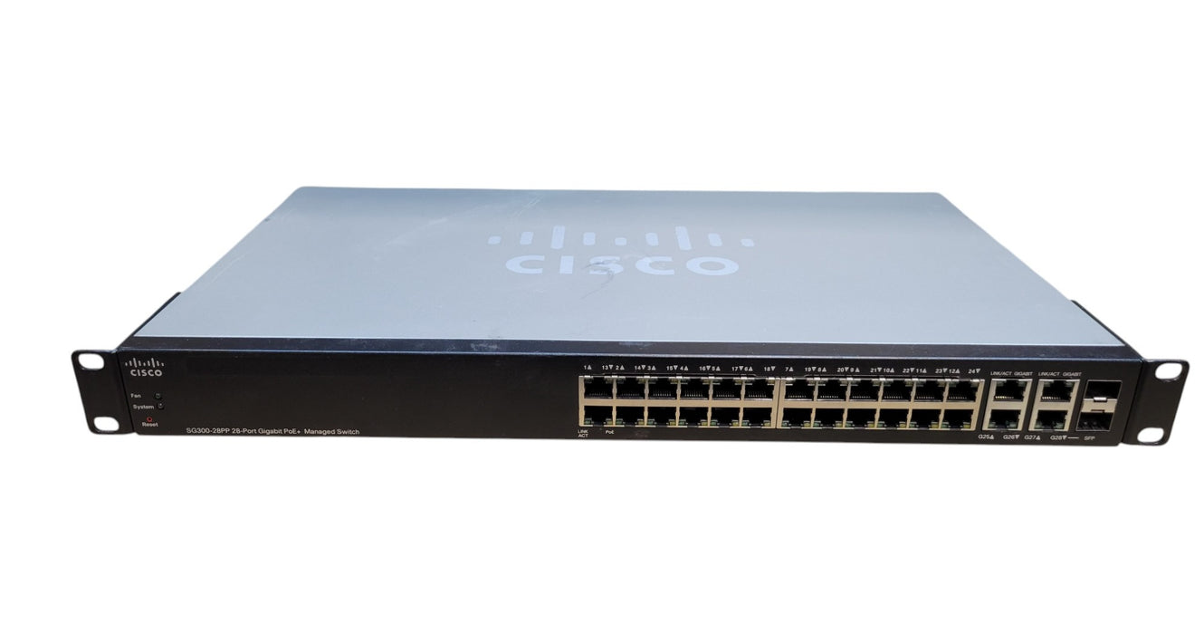 Cisco Small Business SG300-28PP 28-Port Gigabit PoE+ Managed Switch