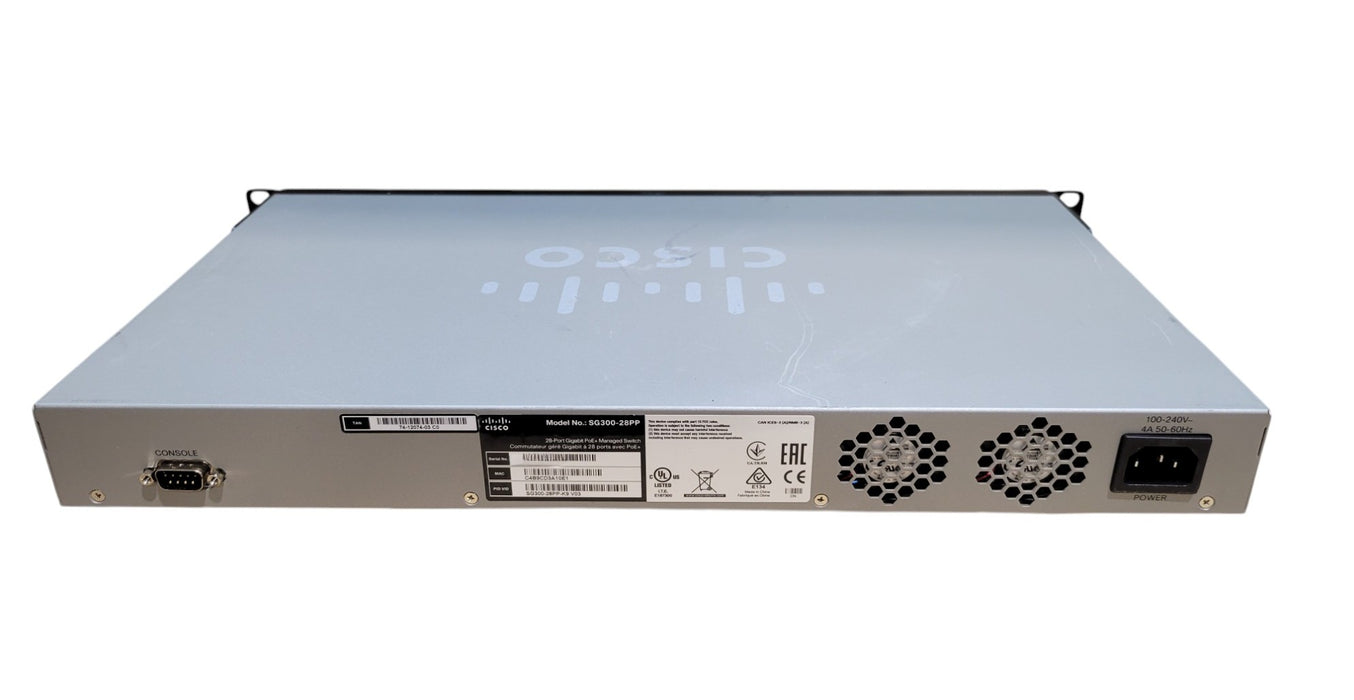 Cisco Small Business SG300-28PP 28-Port Gigabit PoE+ Managed Switch