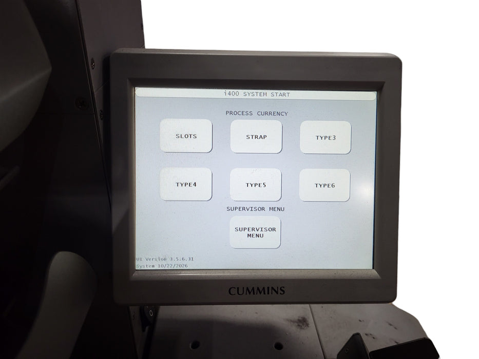 Cummins Allison JetScan iFX i406 Multi-Pocket Currency Sorter