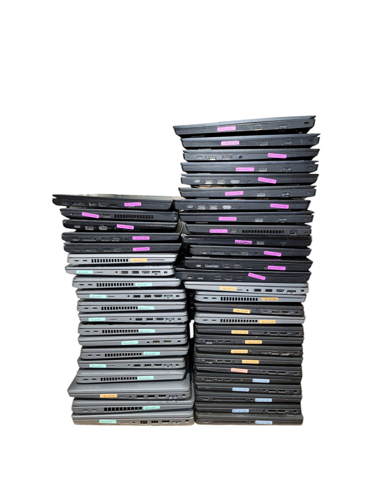 Lot 46x B-C-Grade Dell/Lenovo 10-12 Gen Laptops (BCL16-15)