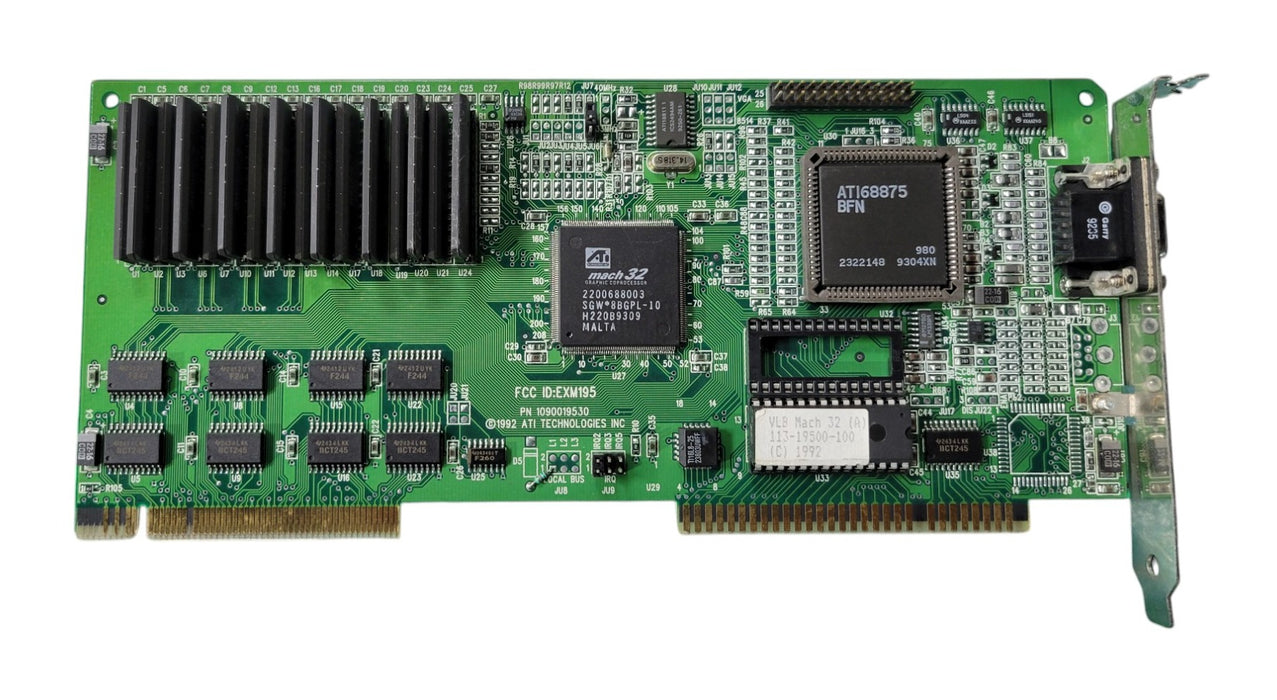 ATI Graphics Ultra Pro VLB Mach 32 - Vintage VESA Local Bus Video Card