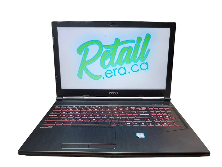 MSI GP63 Leopard 8RE i7-8750H 16GB DDR4 6GB GTX 1060 256GB SSD 15.6" FHD
