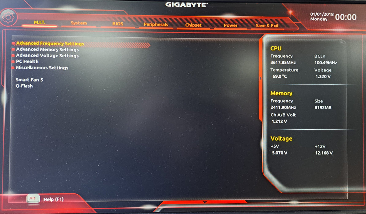 GIGABYTE B450M DS3H Motherboard w/ AMD Ryzen 5 2400G CPU, 8GB DDR4, No I/O