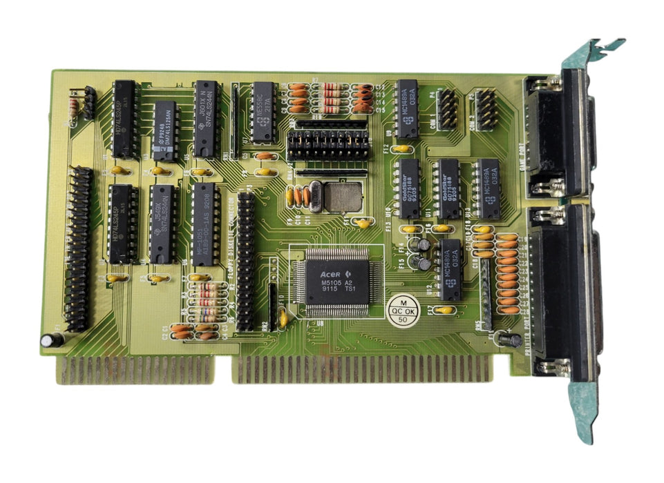 Acer M5105 A2 ISA Multi-I/O Card - Floppy IDE Parallel Game Port