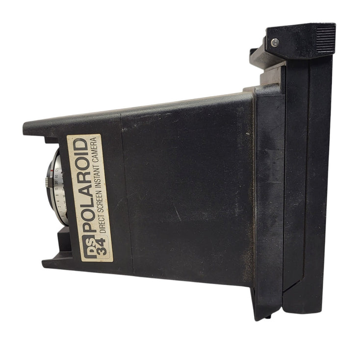 Polaroid DS 34 Direct Screen Instant Camera - Tominon 105mm f/4.5 Copal Lens