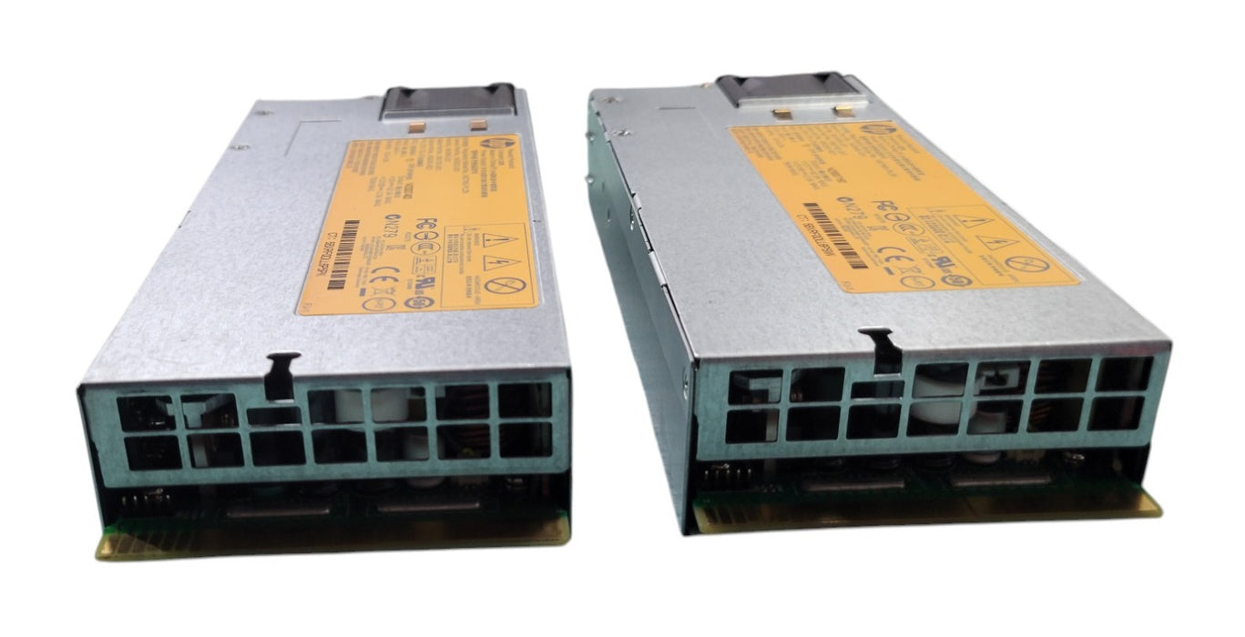 HP HSTNS-PL29 750W Common Slot Platinum Power Supply 656363-B21 (Lot of 2)