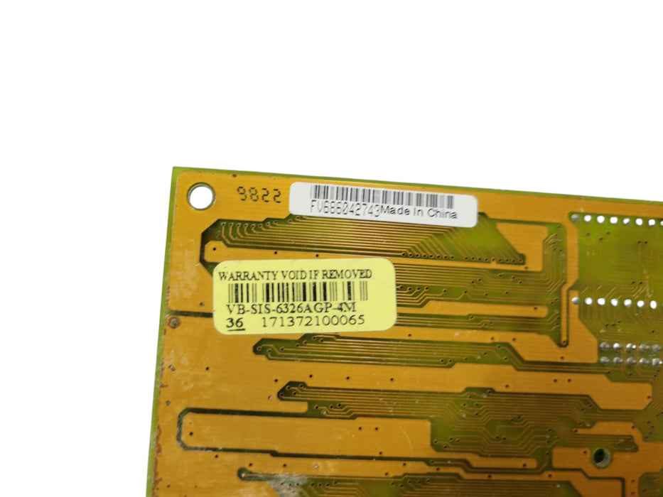 Elpina 3D PRO SiS 6326 - 4MB AGP Graphics Video Card VGA