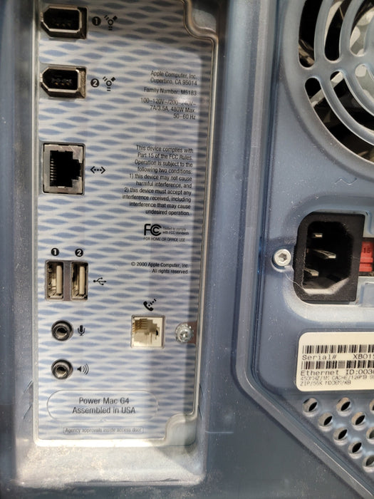 Apple Power Mac G4 M5183 - PowerPC G4 450MHz 1M | NO HDD (READ)