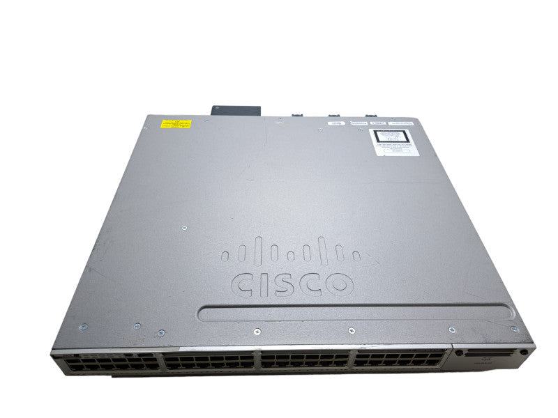 Cisco WS-C3850-48F-S 48-Port Gigabit PoE+ Switch | 1x 1100W PSU *READ* Q
