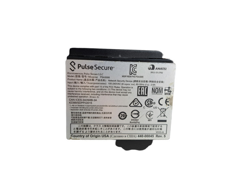 Pulse Secure PSA3000 Security Appliance Firewall *READ*