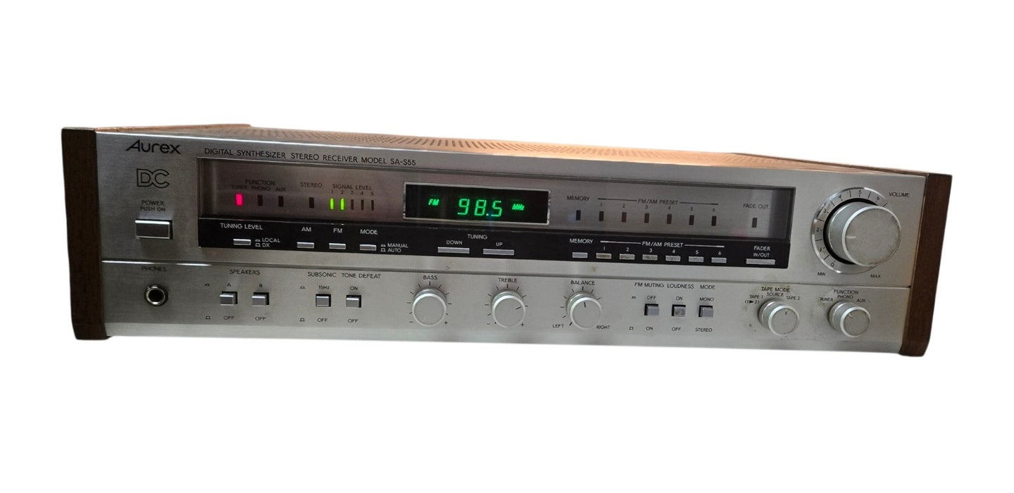 Toshiba Aurex SA-S55 Digital Synthesizer Stereo Receiver
