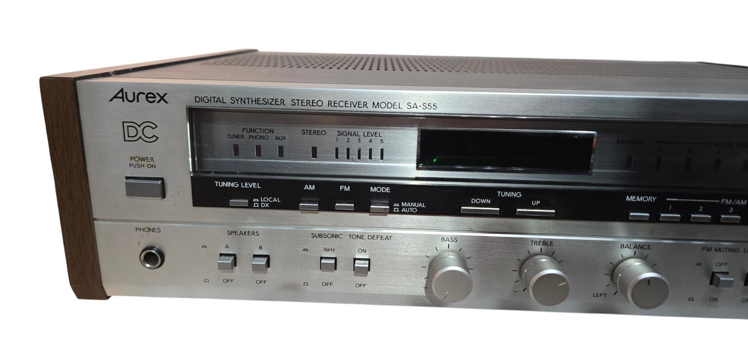 Toshiba Aurex SA-S55 Digital Synthesizer Stereo Receiver