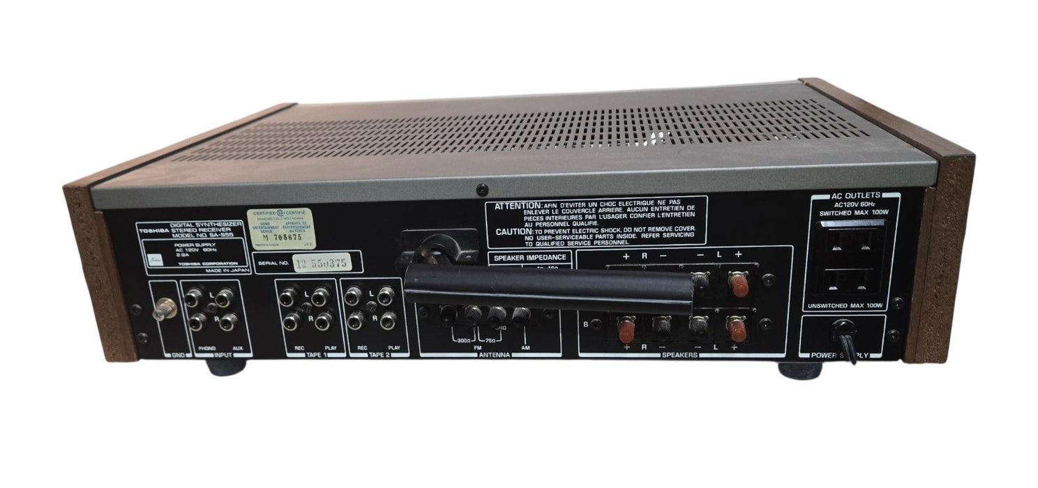 Toshiba Aurex SA-S55 Digital Synthesizer Stereo Receiver
