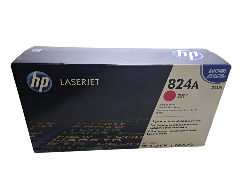 HP 824A CB387A Magenta Imaging Drum for LaserJet CP6015 CM6030 CM6040- Sealed
