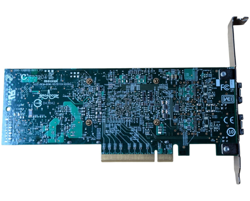 Broadcom DELL 0N20KJ Dual-Port 10GbE SFP+ PCIe Network Adapter