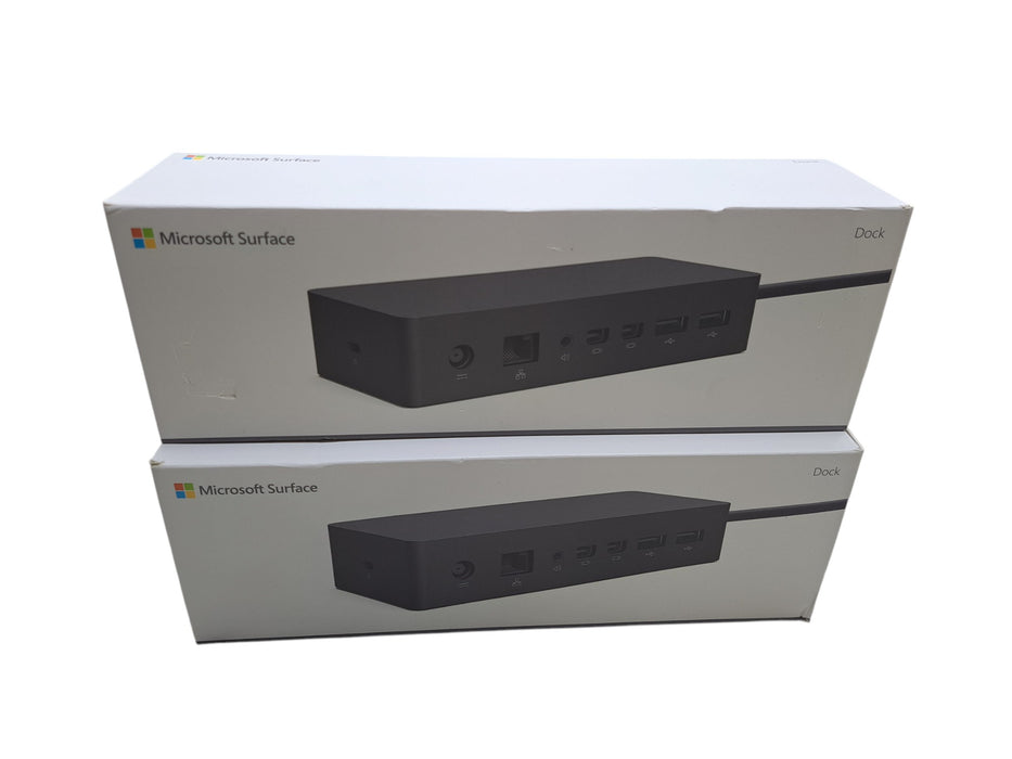 Lot of 2x Microsoft Surface Dock Model 1661 PF3-00005 Docking Station (Sealed)