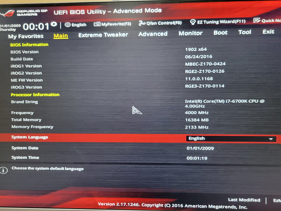 ASUS MAXIMUS VIII HERO Motherboard w/ i7-6700K 16GB DDR4 (READ)